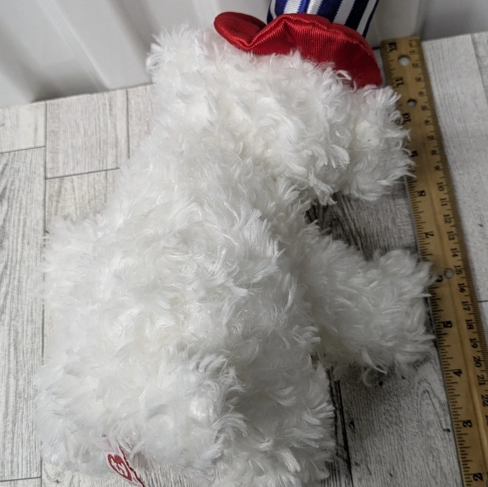 Ty first Dog Beanie Babies White Plush